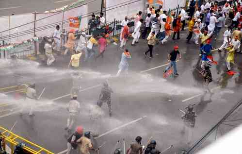 Samrat Chaudhary, Vijay Sinha among 63 BJP leaders booked for Patna violence