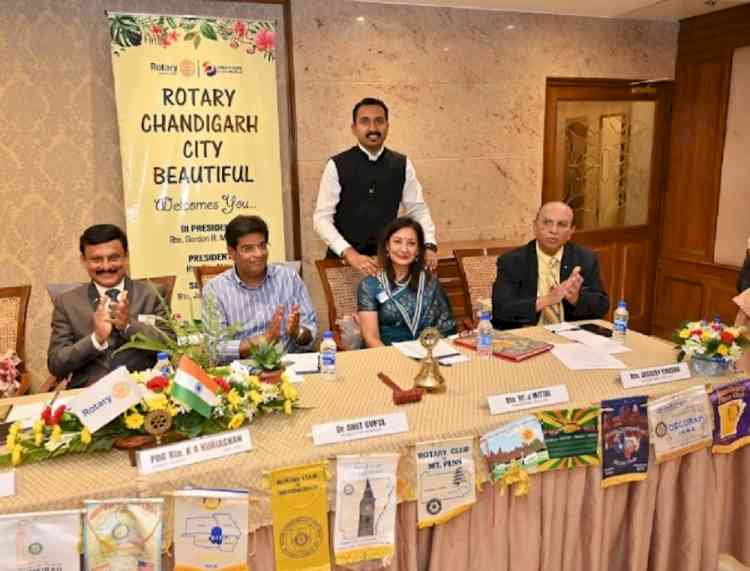 Ritu Mittal appointed President of ‘Rotary Chandigarh City Beautiful’