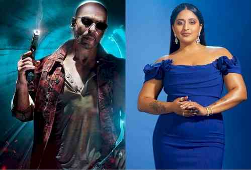 Raja Kumari showers love on SRK; latter says 'love you my thunder'