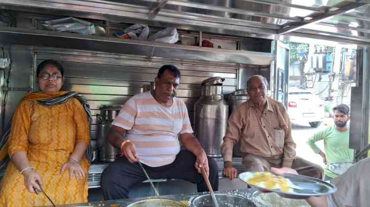 Bhandara organised on auspicious occasion of Sawan Shivratri