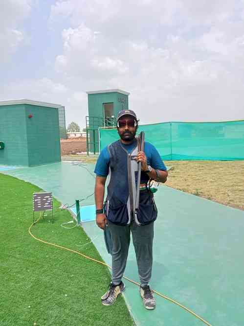 ISSF Shooting: Prithviraj Tondaiman wins bronze at Lonato Shotgun World Cup