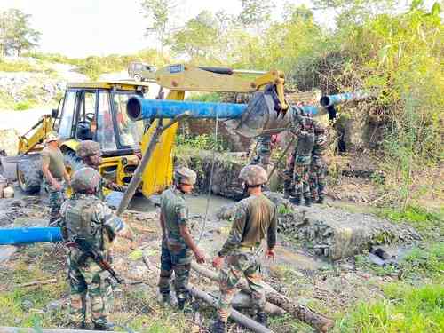 Now, central forces playing key role to help farmers in Manipur 