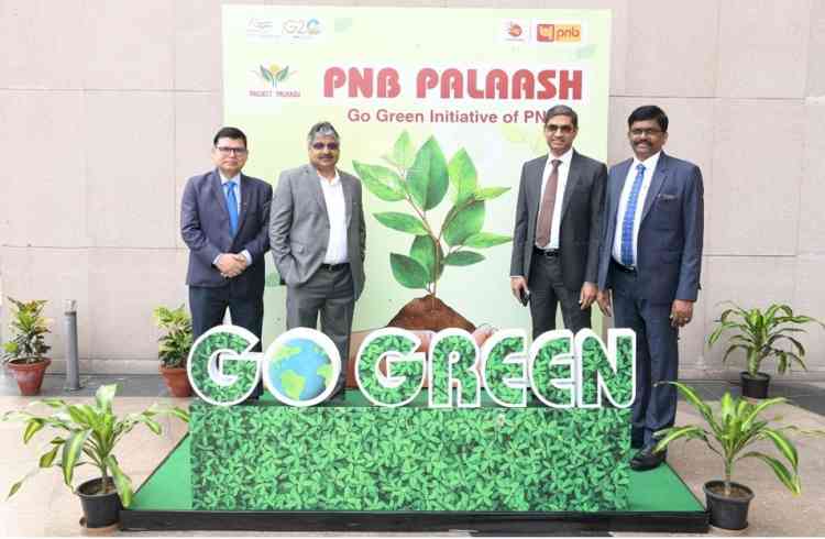 PNB launches “Project PNB PALAASH” for environmental sustainability