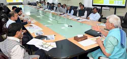 J&K LG chairs meeting on industrial investment