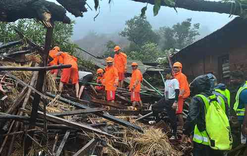 Raigad: Irshalwadi hillslide toll mounts to 16; 22 rescued, 80 still trapped