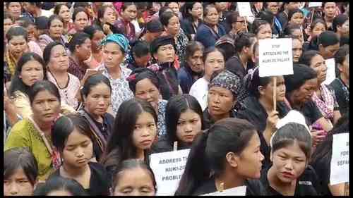Women paraded naked: Both Meitei, Kuki women hold massive protests across Manipur