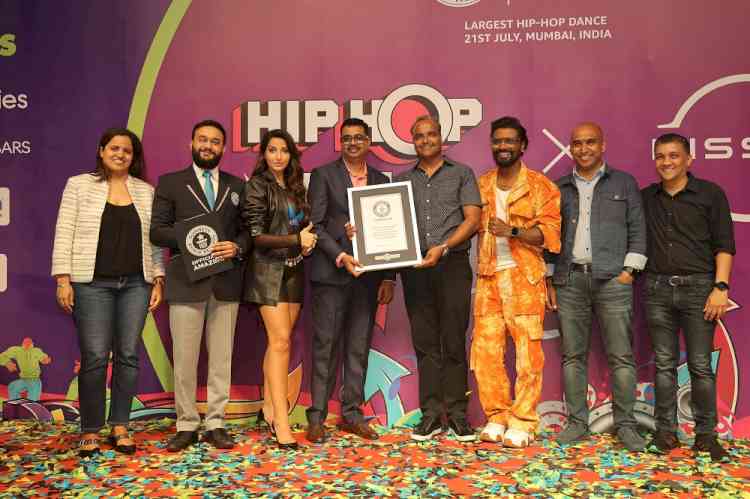 Amazon miniTV’s dance reality show ‘Hip Hop India’ breaks the Guinness World Record for the largest hip-hop performance on the day of its launch!