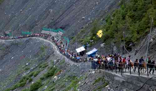 Over 3 L perform Amarnath Yatra in 21 days