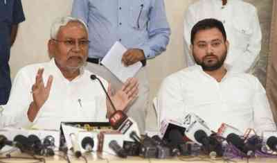Lathi charge incident: BJP files cases against Nitish, Tejashwi in Patna court