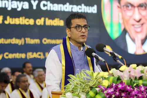 CJI urges people to be cautious against misuse of AI