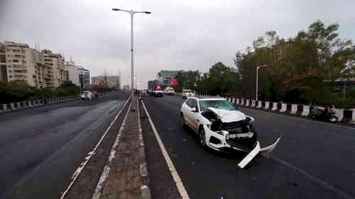 Ahmedabad car accident: Two victims remain critical