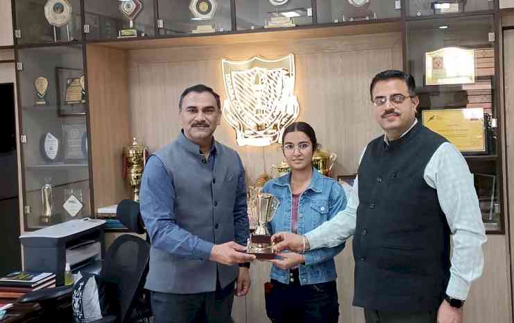 Doaba College student Payal Lumba first in GNDU