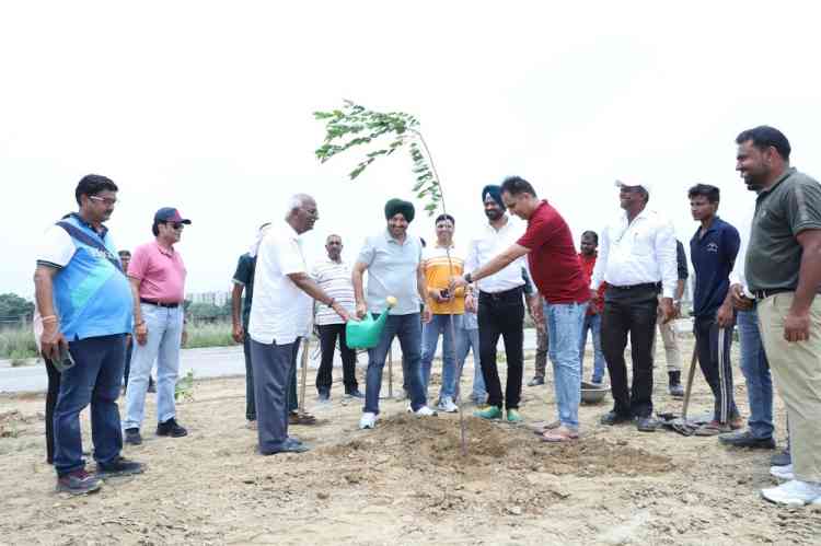 Wave City organises Tree Plantation Drive to foster green living and tackle global warming, to plant 10,000 saplings this month