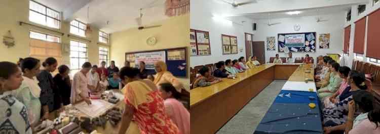 Training on enrichment of garments by painting and printing concludes at KVK Ropar