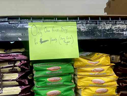 'Only 1 rice bag per family': Write US stores after India bans export
