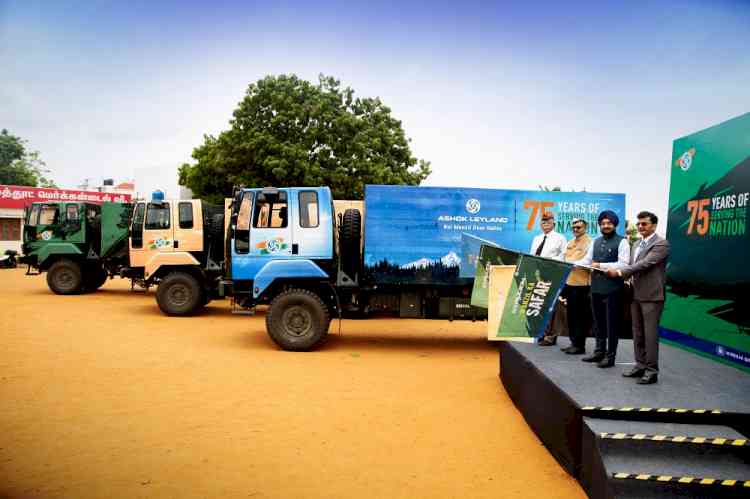 Ashok Leyland Embarks on ‘Manzil ka Safar’ Stallion Drive from Kanyakumari to Leh to Commemorate its 75th Year Anniversary