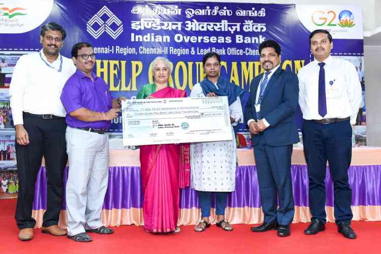 Indian Overseas Bank empowers Self-Help Groups in Tamil Nadu 