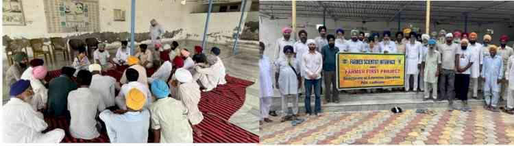 FARMER FIRST PROJECT KICKS OFF IN DHURI (SANGRUR) WITH PROMISING SUPPORT FROM PAU EXPERTS