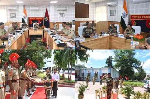 BSF ADG reviews security scenario along India-B'desh border