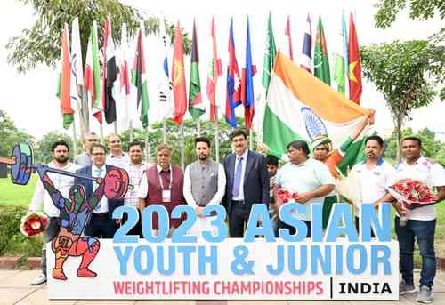 Sports Minister Anurag Thakur inaugurates Asian Youth and Junior Weightlifting Championships