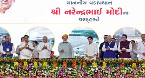 Gujarat: PM Modi inaugurates international airport in Hirasar