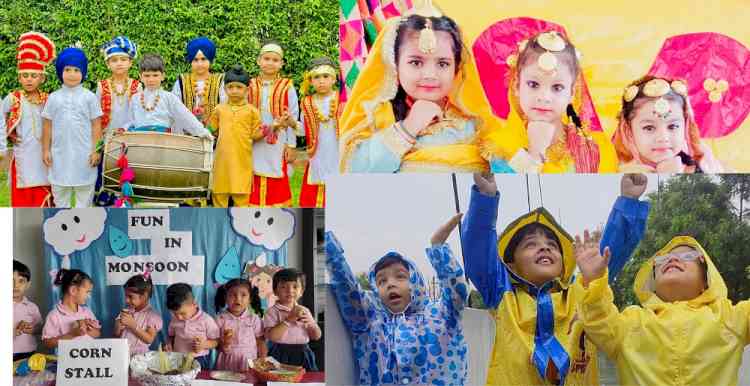 The little ones of InnoKids have a lot of fun during 'Monsoon Bonanza'