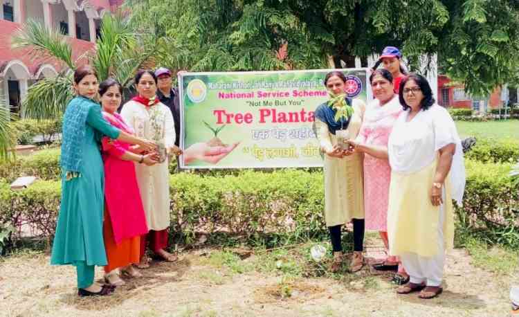 एमकेजेके में पौधारोपण कार्यक्रम आयोजित