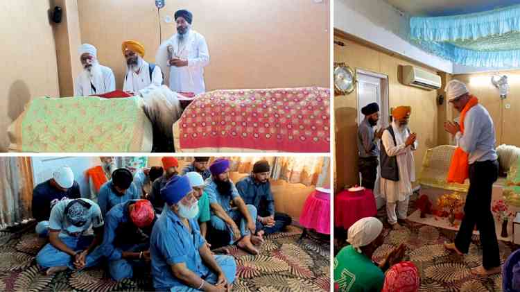 The culmination of  'Shri Akhand Path Sahib' conducted by Innocent Hearts