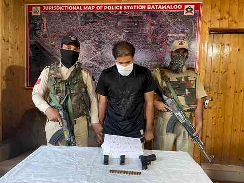 Hybrid terrorist arrested in Srinagar