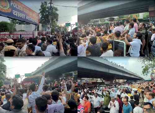 Protest in Delhi over violence during Muharram processions