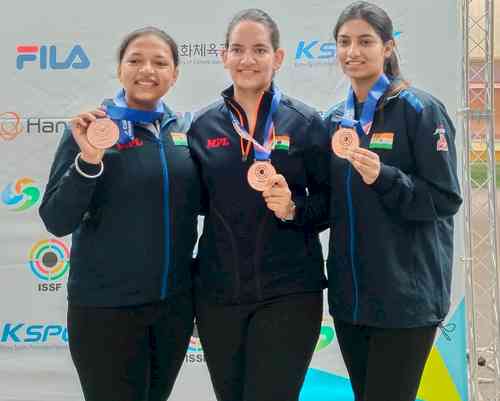 World University Games: India win gold in women's Rifle 3-Position team, bronze in 10m Air Pistol team