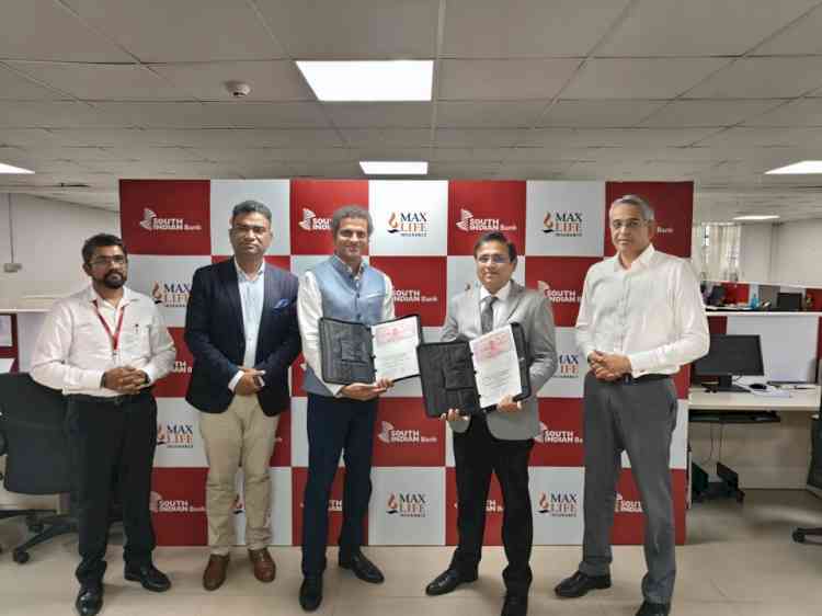 Max Life ties up with South Indian Bank to offer a diverse range of life insurance solutions
