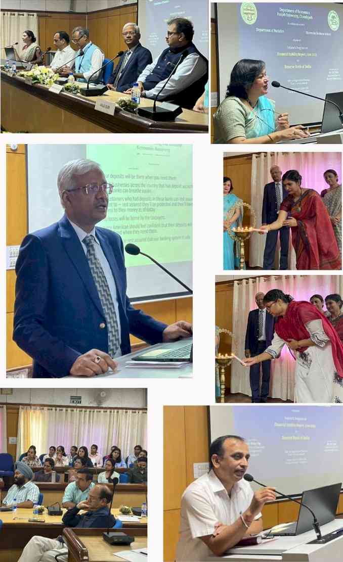 Reserve Bank of India conducted its outreach Programme on Financial Stability Report (FSR) 2023 at PU 