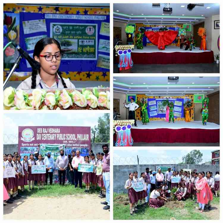 DRV DAV Centenary Public School Phillaur celebrates Van Mahotsav