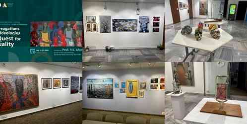American Center hosts exhibition - 'Interrogations and Ideologies: A Quest for Equality'