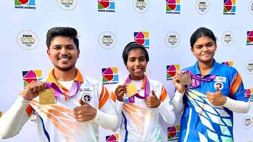 World Archery Championships: Aditi Swami, Ojas Deotale crowned compound world champions