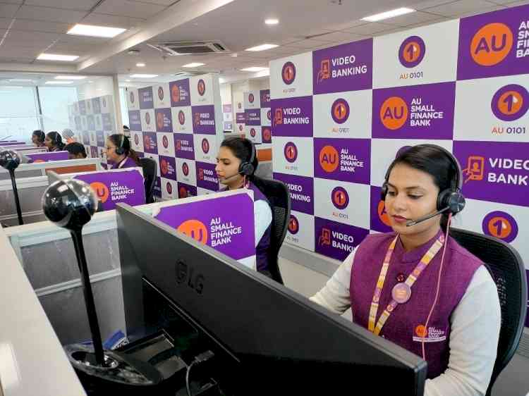 AU SFB becomes India’s first bank to provide 24x7 Video Banking service