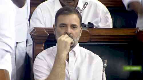 Rahul arrives in LS amid jubilant scenes, House adjourned till 2 pm amid sloganeering