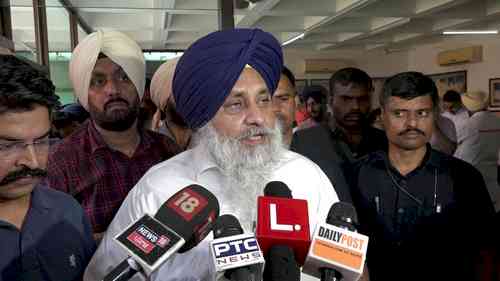 Sukhbir Badal seeks probe against Punjab ministers for land ‘fraud’