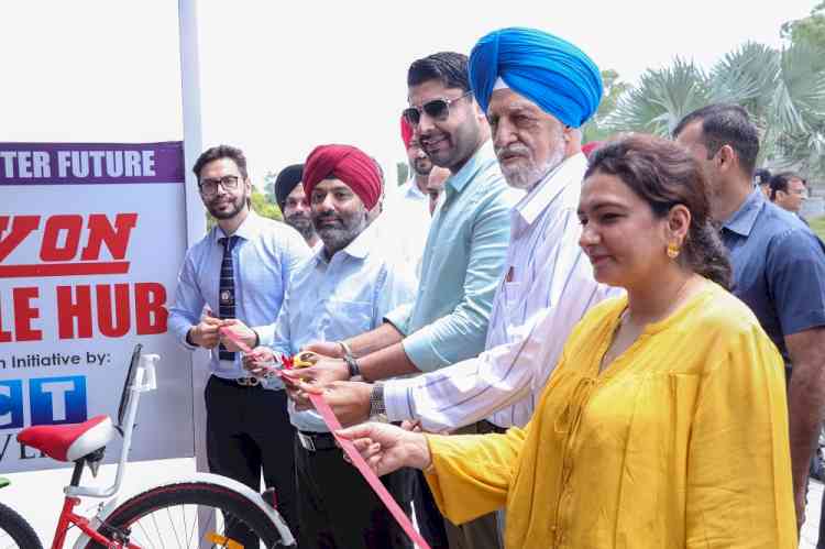 Punjab's First Avon Cycle Hub Inaugurated at CT University: A Triumph for Sustainable Transportation and Community Wellness