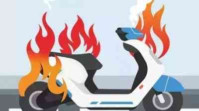 Battery scooter explodes during charging, house gutted in Lucknow