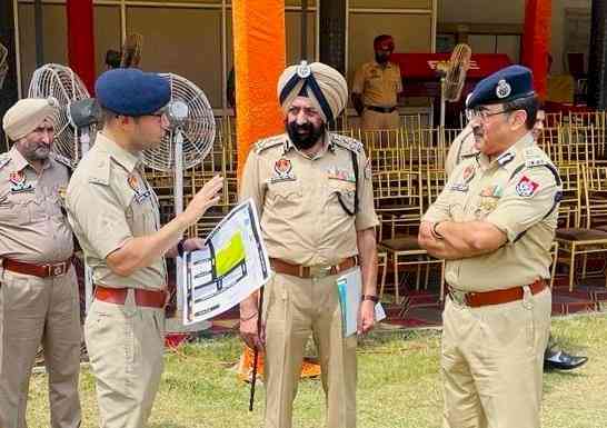 Ahead of I-Day, Spl DGP Law & Order reviews security arrangements in Ludhiana