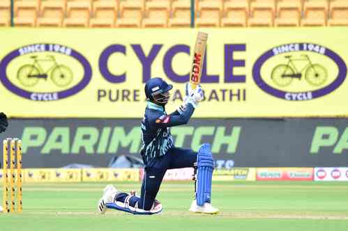 Maharaja Trophy KSCA T20: Holders Gulbarga Mystics register easy six-wicket win against Bengaluru Blasters