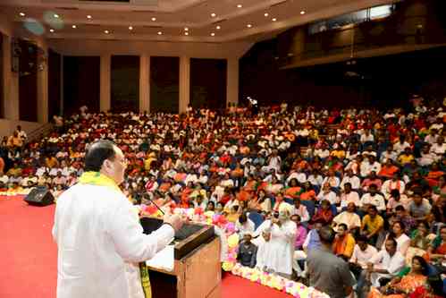 Nadda advises Bengal BJP leaders to focus on booth-level organisations