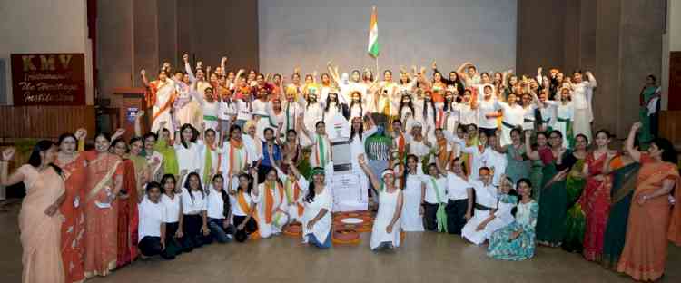 Week long activities marking Independence Day celebrations organised at KMV