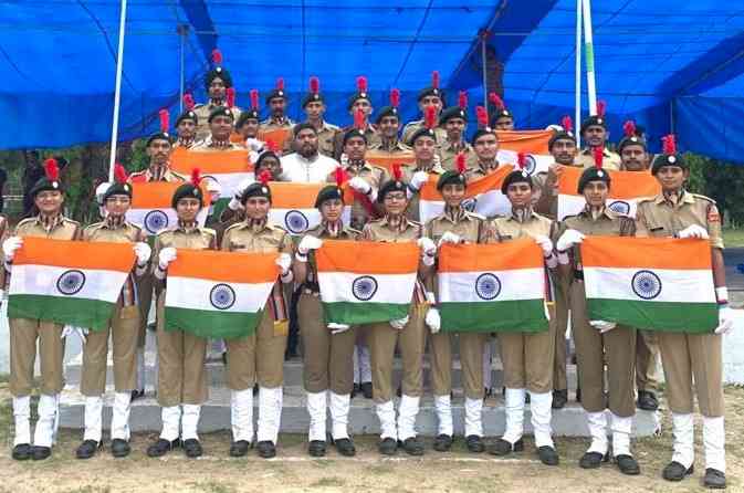 National Cadets Corps, PU hosted “Har Ghar Tiranga Campaign” in University Campus