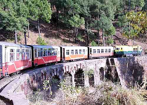 World heritage Kalka-Shimla track damaged in Himachal