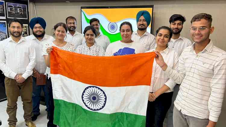 Young Architects, Interior Designers, Engineers from Ludhiana jointly celebrate Independence Day