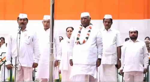 Kharge skips I-Day celebrations at Red Fort