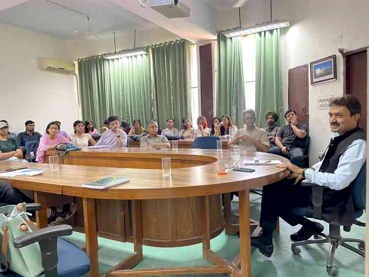 PU’s Department of Political Science organised special lecture 
